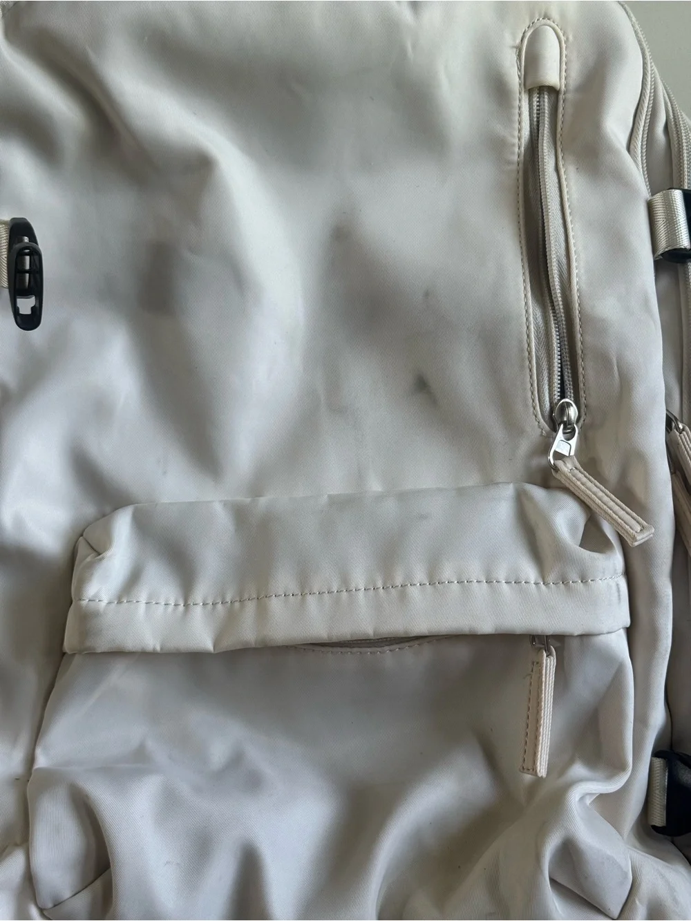 Backpack Travel Bag Personal item white